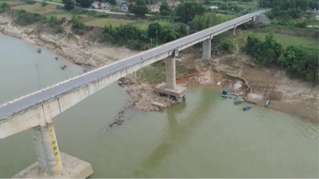 Chốt thời gian sửa chữa cầu Sông Lô